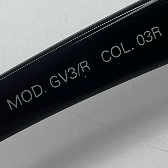 VERSACE Black/Pink Stripe Sunglasses MOD GV3 | PRELOVED!!💓🖤🕶️☀️ - Picture 6 of 14